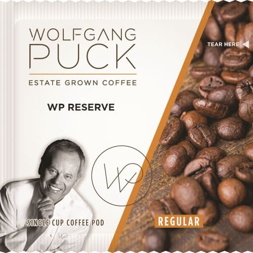 Wolfgang Puck Signature 1-Cup Soft Pod Coffee, Regular